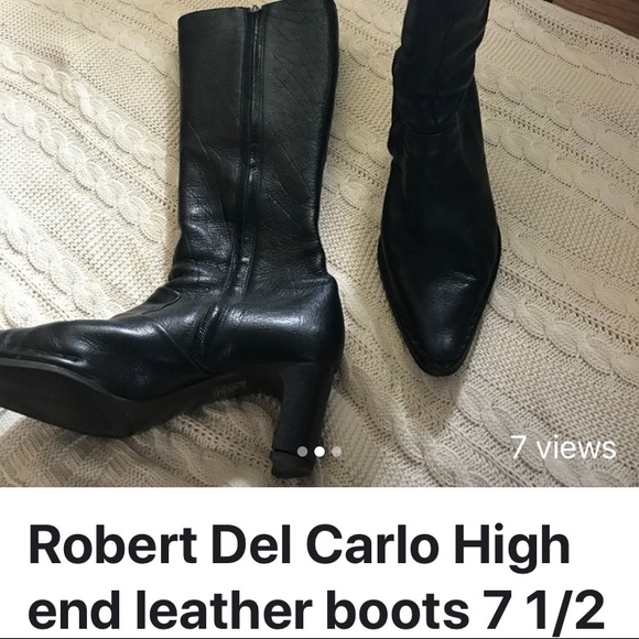 Genuine Robert Del Carlo black 7 1/2 High End - Picture 1 of 3